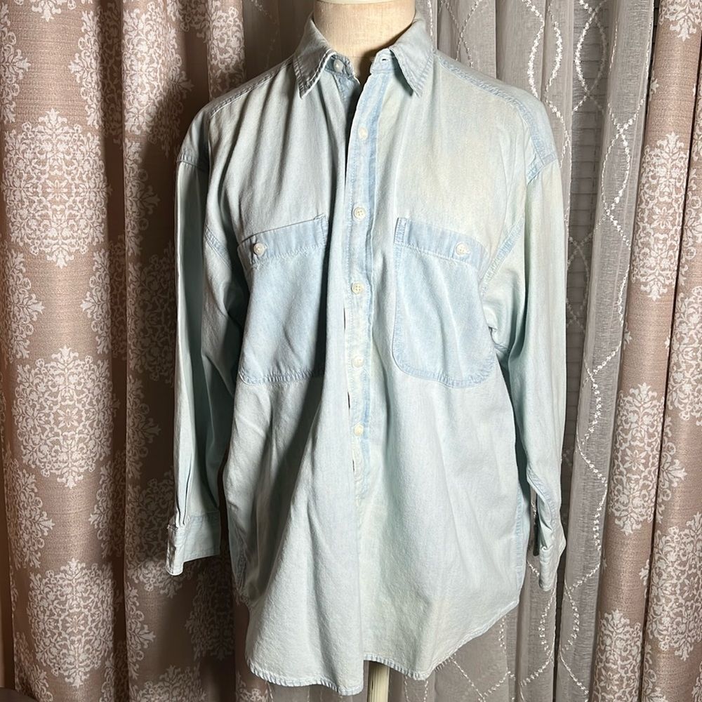 Gap demon wash long sleeve top size xl